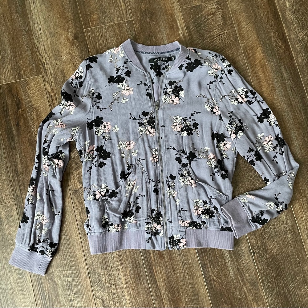 Max Jeans Bomber Jacket